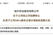 再次掛牌！璉升科技擬1684萬(wàn)元轉(zhuǎn)讓全資子公司股權(quán)及商標(biāo)，多年凈利虧損
